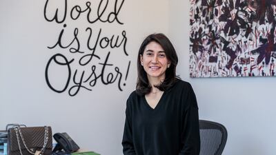 Nour Al Hassan, founder and chief executive of Tarjama. Victor Besa / The National