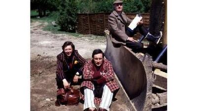 Author Douglas Adams's creative genius has been adapted for film and TV with mixed results. Here, a scene from the BBC's 1981 adaptation of The Hitchhiker's Guide to the Galaxy.