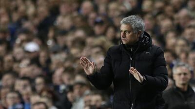 Jose Mourinho and Chelsea will face Paris Saint-Germain in their Uefa Champions League quarter-final match. Matt Dunham / AP Photo