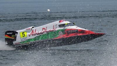 It was full speed ahead for Alex Carella of Team Abu Dhabi, who grabbed the pole for Friday's Grand Prix of Abu Dhabi. Courtesy:ADIMSC