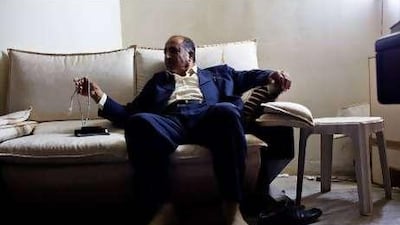 General Mustafa Kamil Shadid, Awakening group commander for south Baghdad, at his home in Yarmuk.