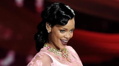 Concert organisers confirm there is only one Rihanna show taking place in Abu Dhabi. Agostini / Invision / AP