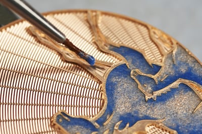 From hand-engraving to enamelling, Girard-Perregaux continues to preserve artisanal skills increasingly rare in modern watchmaking. Photo: Girard-Perregaux