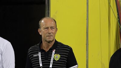 Gabriel Calderon took over as coach of Al Wasl in October, 2014. Jeffrey E Bitteng / The National