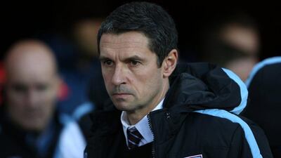 Sacked Aston Villa manager Remi Garde shown at the start of a Premier League match against Sunderland in January. Scott Heppell / AP