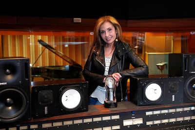 Music producer and songwriter Dawn Elder at Sunset Sound studio in Hollywood, US. Photo: Dawn Elder
