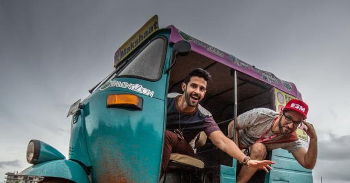 A Rasheed Rickshaw UAE producer attempts Indian rickshaw journey | The National