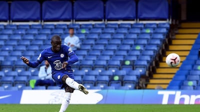 N’Golo Kante – 7: Operating in a midfield two with Jorginho, Kante was able to play to his strengths by breaking up play, protecting the defence and distributing forward passes. PA