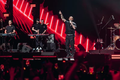 Egyptian singer Ahmed Saad is known for his powerful vocals and pop hits. Photo: Gamers8