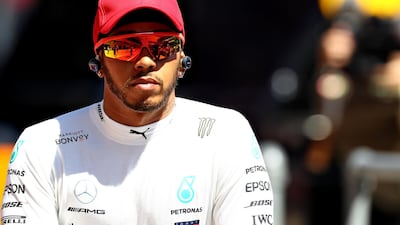 Lewis Hamilton is aiming to stretch his lead at the top of the F1 drivers' standings. Getty Images