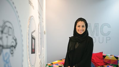 Myriam Al Dhaheri is the presenter and main researcher for Fnoon. Mona Al-Marzooqi / The National