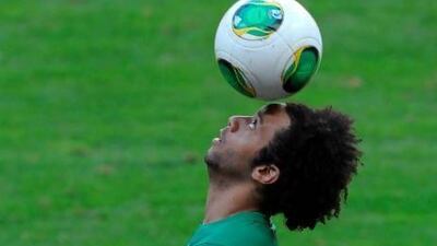 Brazil's defender Marcelo said those involved in last summer's Olympic final loss to Mexico had quickly put it behind them. Yasuyoshi Chiba / AFP