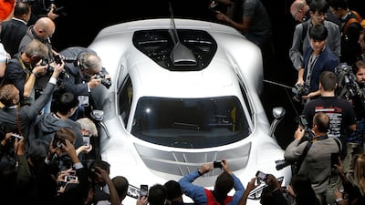 The Mercedes-AMG Project One hypercar. Michael Probst / AP Photo