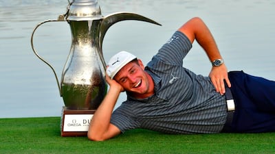 Closer to home, the winner of the annual Dubai Desert Classic golf tournament gets to pose with the 'Dallah', which means coffee pot in Arabic. This makes sense as the Arabia coffee is a staple drink in these parts. Bryson Dechambeau is the current owner of the Dallah, having won the title in 2019. AFP