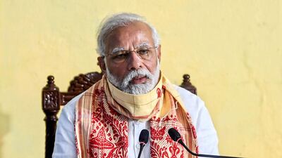 India's Prime Minister Narendra Modi said the lockdown would ease from early June. AFP