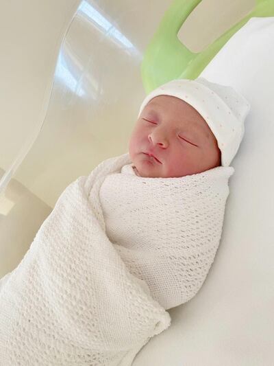 Little Isla will share a leap year birthday with her mother. Picture supplied by family