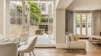 The living space of the Chester Street property