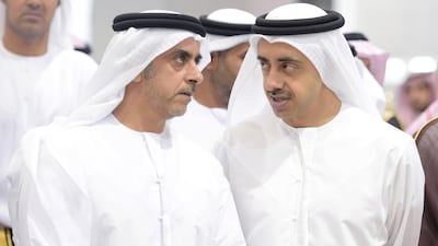 Other members of the delegation included Sheikh Said bin Zayed, Minister of the Interior, and Sheikh Abdullah bin Zayed, Foreign Minister.