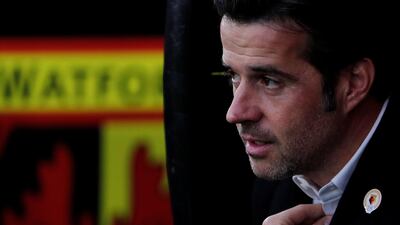 Marco Silva before has impressed during his short time as Watford manager and is attracting interest from Everton. Eddie Keogh / Reuters