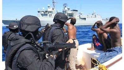 Vigilance on the water combined with stern penalties in court will help to control piracy, a reader says. AFP