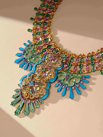 A Rihanna Loves Chopard necklace has an estimate of up to $380,000. Photo: Sotheby's