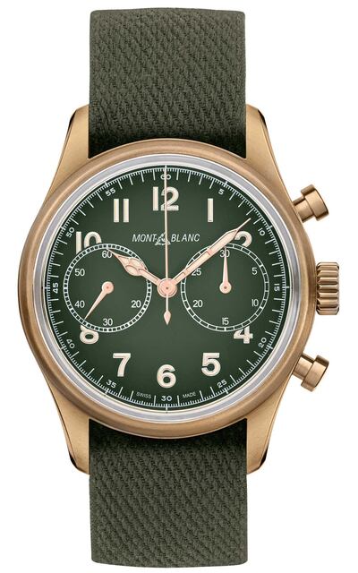 Montblanc 1858 Automatic Chronograph. Courtesy Montblanc