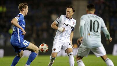 Mark Noble - 6 Rare start for Hammers stalwart and the veteran midfielder kept things ticking over without any stand-out moments. EPA