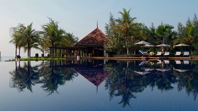 Nelayan Pool at Tanjong Jara Resort. Courtesy YTL Hotels