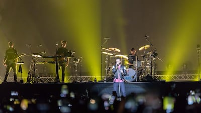 Maroon 5 at the Coca-Cola Arena. Courtesy Coca-Cola Arena