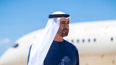 President Sheikh Mohamed has said the declaration of the Union marked a defining moment in the country's history. Abdulla Al Bedwawi / UAE Presidential Court