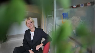 Britta Lang, who has lived in the UAE since 2011, is head of the Transport Research Laboratory in Abu Dhabi. Delores Johnson / The National