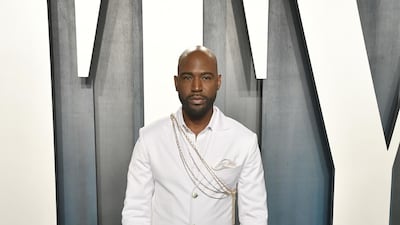 Karamo Brown attends the 2020 Vanity Fair Oscar Party hosted by Radhika Jones at Wallis Annenberg Center for the Performing Arts. AFP