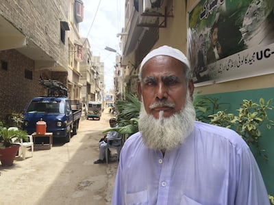 Muhammad Nehal, who was displaced twice by the Partition. Zia Ur Rehman for The National