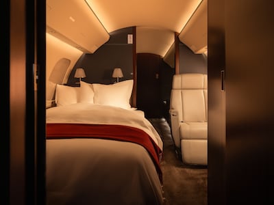 VistaJet has a sleep programme for its customers. Photo: VistaJet