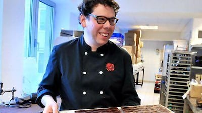 Laurent Gerbaud at his workshop in Brussels. Georges Gobet / AFP