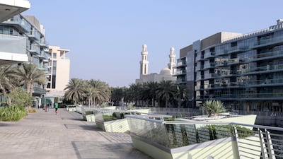 Al Bateen Wharf area in Abu Dhabi. Khushnum Bhandari / The National
