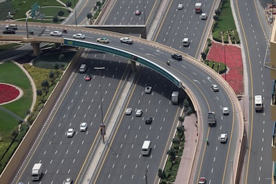 The UAE is stepping up efforts to improve traffic flow. Chris Whiteoak / The National