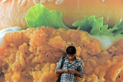 Time spent on phones can also lead to eating more junk food.