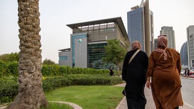 The Empower district cooling plant at the Dubai International Financial Centre. The company said its first-quarter performance was driven by the rise in 'recurring and sustainable revenues'. Bloomberg