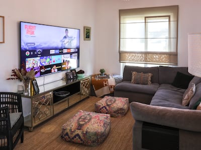 The Gows have put their own touch to their rented house in Victory Heights. Victor Besa / The National