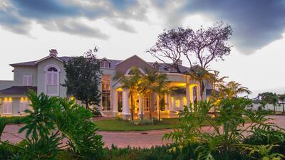 The colonial-inspired Hemingways hotel near Nairobi. Courtesy Hemingways Nairobi