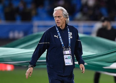 Al Hilal coach Jorge Jesus has seen his side fall behind in the Saudi Pro League title race. Reuters