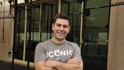 Hannes Loubser, the coach who has been guiding Kevin Hackett through the Lower Back Fix programme