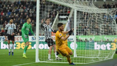 Right-back: Matt Doherty (Wolves) – A revelation this season, the Irishman’s third goal of the campaign secured a dramatic victory against Newcastle at St James’ Park. Getty Images