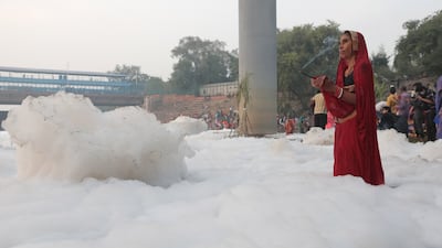 Chhath Puja is the worship of the setting and rising sun. It is dedicated to Chhathi Mai, the goddess of power. EPA