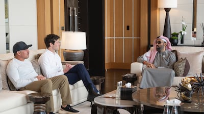 Sheikh Tahnoon met Joshua Kushner, founder and managing partner of Thrive Capital, a technology investment firm, to discuss AI and opportunities for joint collaboration.