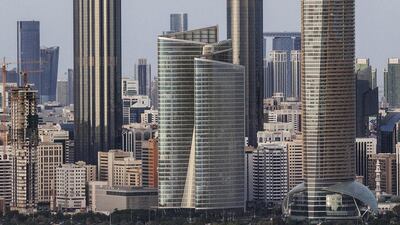 According to the property broker CBRE, average office rents in the emirate fell 4 per cent in the third quarter. Mona Al Marzooqi / The National