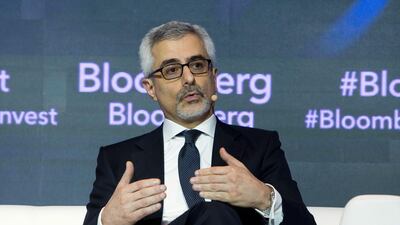 Karim Sabbagh, chief executive of DarkMatter Group, said it is a continuous battle against cyber crime. Leslie Pableo for The National