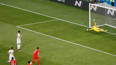 Match 14: Tunisia's Ferjani Sassi against England. Reuters