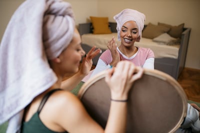 For many women, skincare and make-up routines offer a little bit of normality during uncertain times. Getty Images